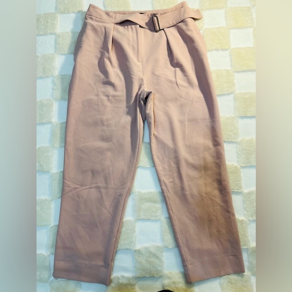 ✨TOPSHOP PINK WORK PANTS - SIZE 6✨‎ - Picture 1 of 9